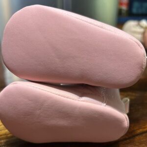Soft Pink Baby Walker Shoes
